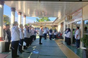 Apel Pagi oleh Hakim Pengadilan Agama Sidikalang serta Pembacaan Pegawai Terbaik Semester I 2026